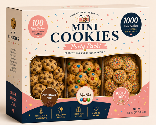 Mini Cookies - Party Box